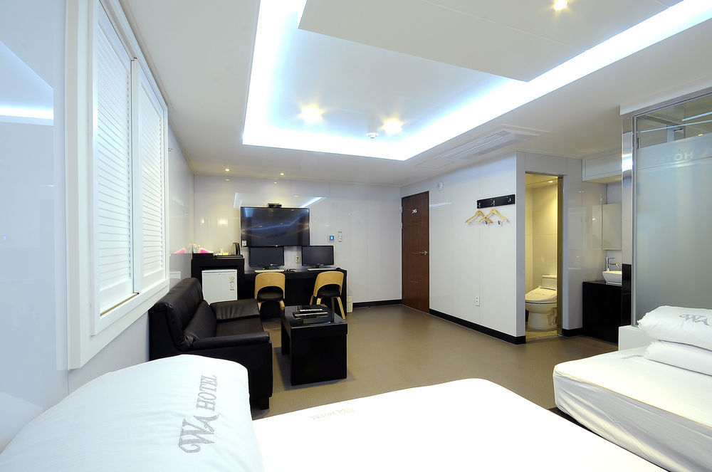 Wa Hotel Busan Bagian luar foto
